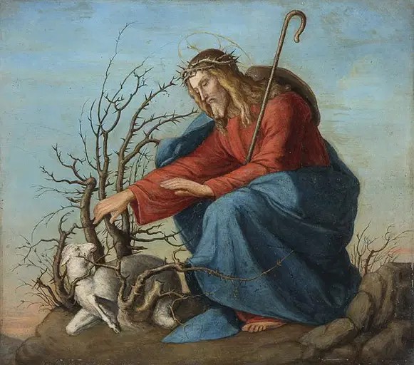 The Good Shepherd and His Sheep